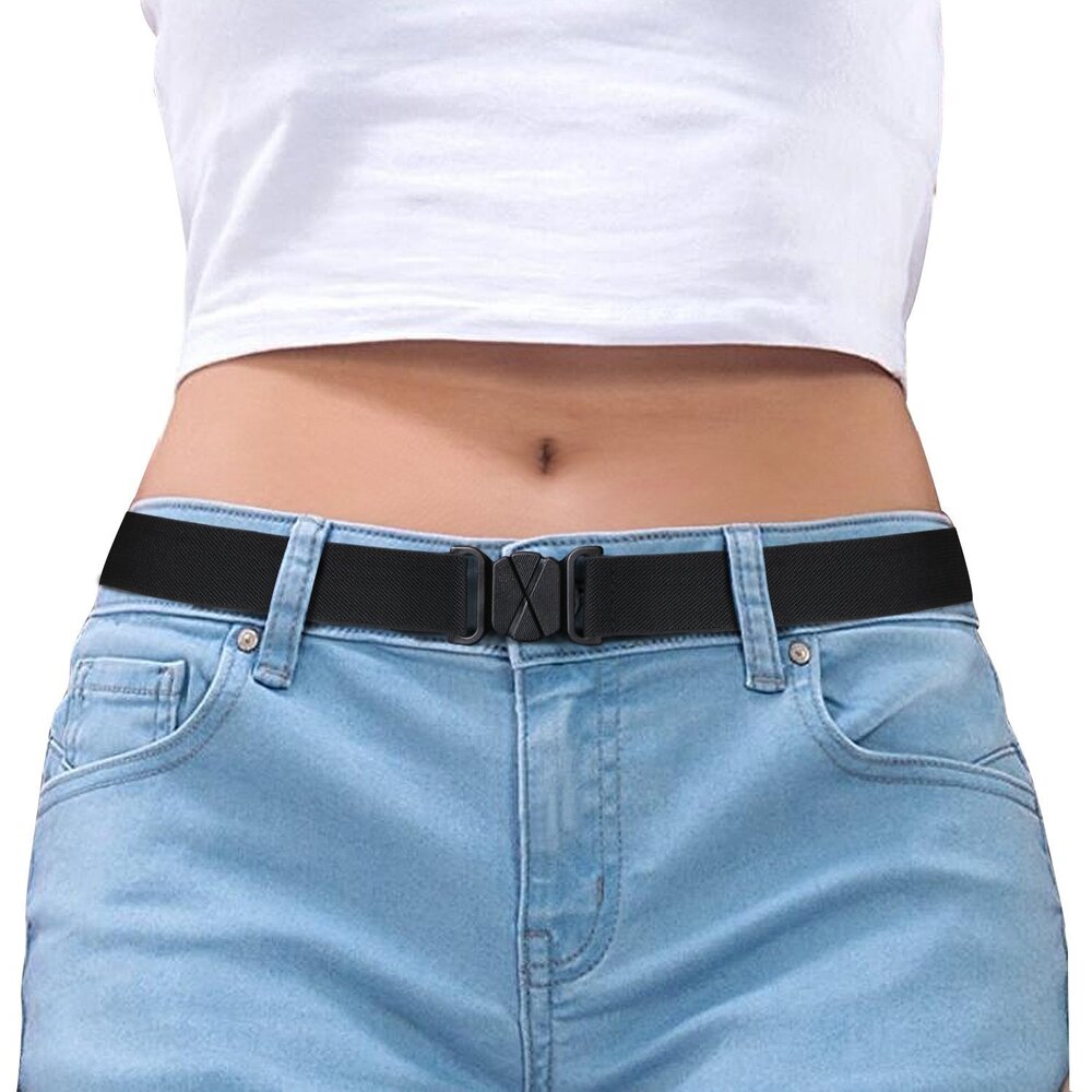 3757 Women Invisible Belt, Comfortable Adjustable Stretch No Show Belt